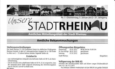 Amtliches Mitteilungsblatt